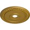 Ekena Millwork Wreath Ceiling Medallion (Fits Canopies up to 6"), 21 1/8"OD x 3 5/8"ID x 7/8"P, Pharaohs Gold CM21WRPGS - alternate 5